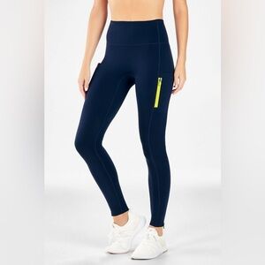 Fabletics Women’s Blue Trinity Motion365® HW Utility Legging - Est. Small